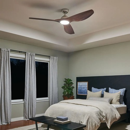 Kichler 300356 Ried 56" 3-Blade Indoor/Outdoor Ceiling Fan – Wall Control - Picture 4 of 4