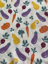 Mixed Vegetables Fabric By The Yard
