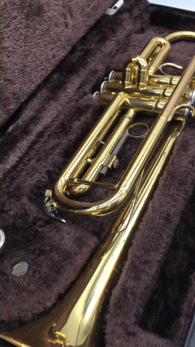 Tested】 YAMAHA YTR-2335 Trumpet Gold Finish with Mouthpiece
