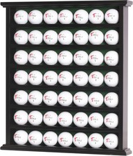Golf Gift 49-Golf Ball Display Case Cabinet Rack, No Door Open Rac