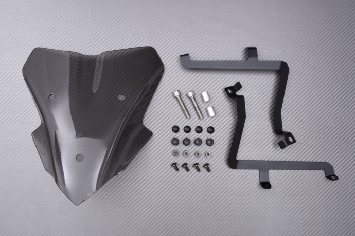 Saute-vent premium en polycarbonate fumé pour Honda CB1000 Hornet