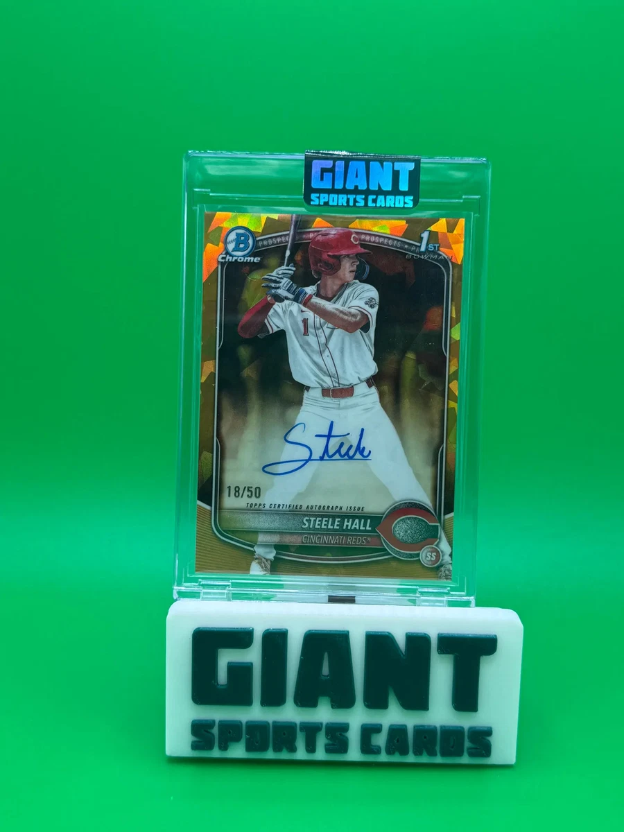 Bowman Cincinnati Reds Baseball Autographed Sports Trading Cards
