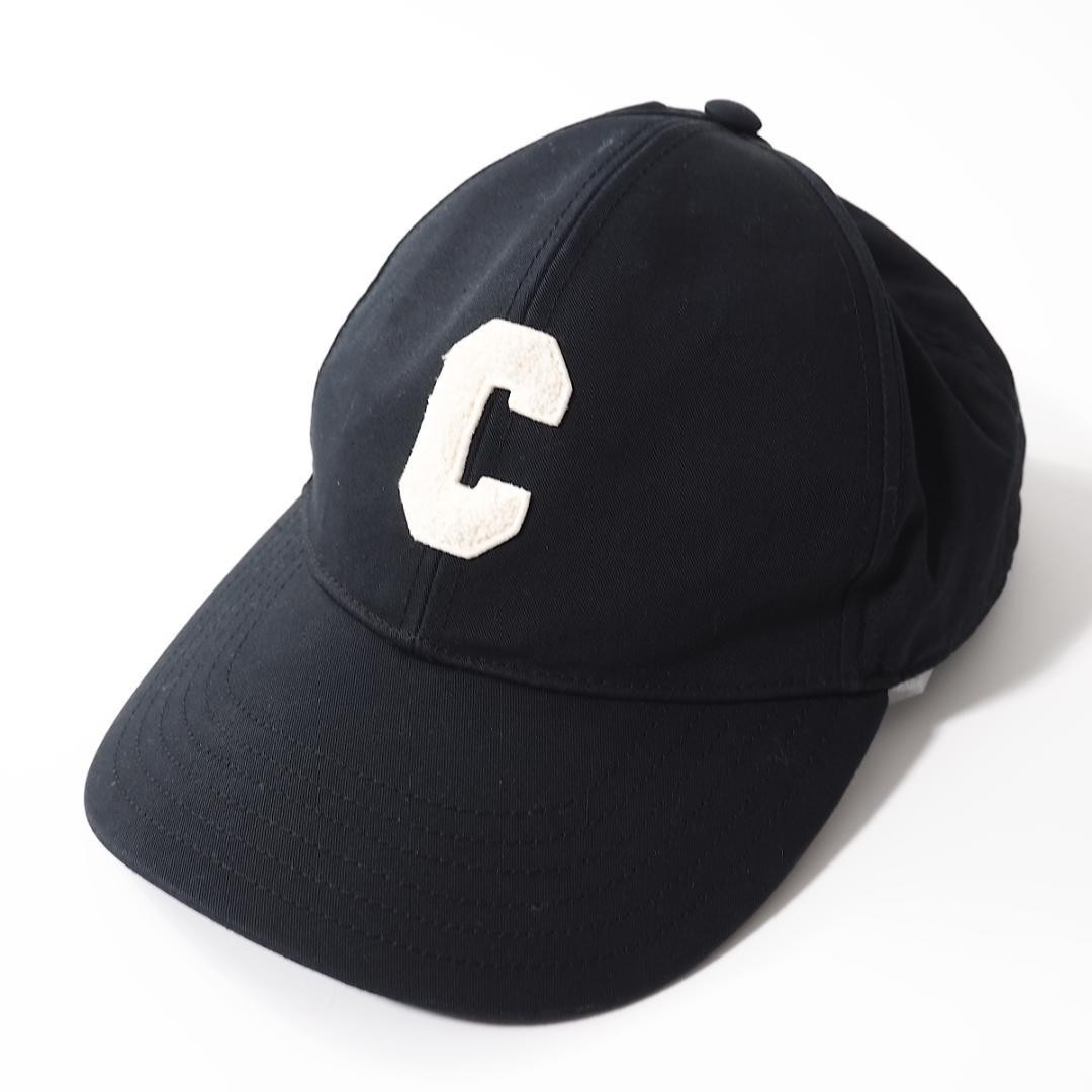 CELINE C Embroidery Baseball Cap Black | eBay