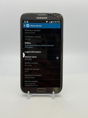 Samsung Galaxy Note II - Gray - 16GB - (Sprint) - Smartphone - Read Description