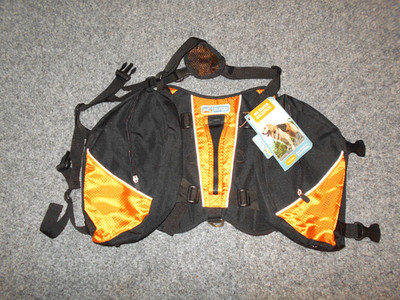 KURGO NEW! W/TAGS BIG BAXTER BACKPACK 7.5L 50-100 LBS DOG PACK                Z5