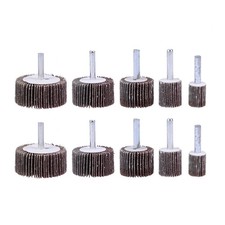 10 PCS Flap Sanding Wheel Sanding Flap Wheel Flap Wheels Set 1.77 per disc