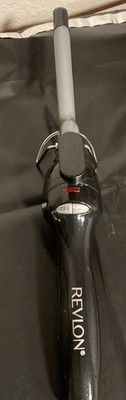 Revlon Perfect Heat 1/2'' Ceramic Curling Iron Temp Control 1-30 WORKS