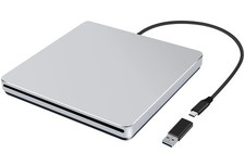 NOLYTH - Masterizzatore DVD esterno USB, lettore CD, CD/DVD-RW WRITER per Mac...