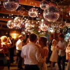 Yescom 24" Large Disco Ball Mirror Big Hanging Glass for Party Events Wedding — photo 6