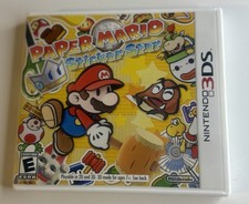 Paper Mario Sticker Star Case and Manual Only No Game