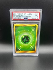 Pokemon Grass Energy Full Art Secret Rare 167/145 Guardians Rising English PSA 9 on eBay