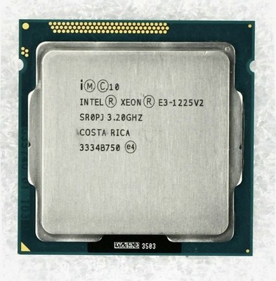 Intel Xeon E3-1225 V2 3.20GHz 4-Core 8MB LGA1155 Server CPU Processor SR0PJ 77W