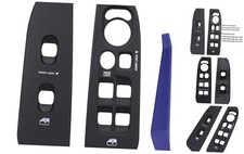 Driver  Passenger Door Window Control Switch Panel Bezel Compatible with 2002