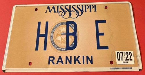 H B E Vanity License Plate HBE Engineering CPA Firm Stock Ticker