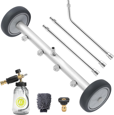 #ad 16quot; Undercarriage Pressure Washer Attachment with Foam Cannon amp; Mitt $94.99