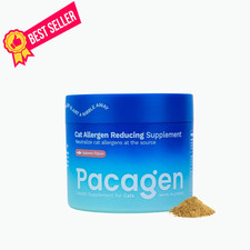 Pacagen Cat Allergen Reducing Health Supplement - Supports Lower Yellow-brown