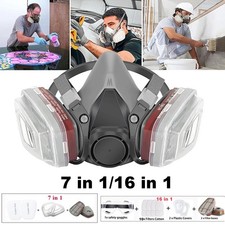 6800 Reusable Respirator Mask Anti-Dust Gas Mask Spray Painting Sanding Dust