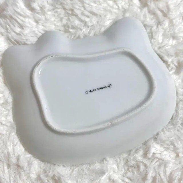 Classic Koa Hana Kitty Face Plate - 1997 Vintage Collectible