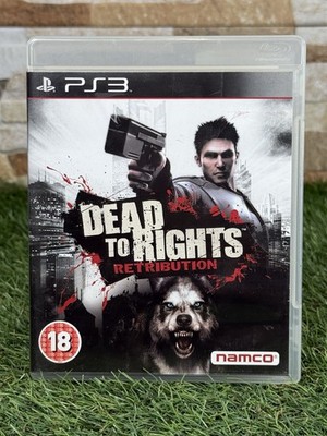 Dead to Rights Retribution PS3 Rare PAL UK Complete Manual CIB