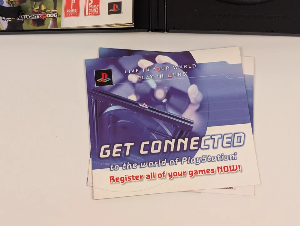 Jak and Daxter: The Precursor Legacy (PlayStation 2) PS2 French Map/Manual Only - Image 4 of 4