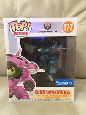 Funko POP Games: Overwatch 2PK- inch Meka (Blueberry) Walmart  Exclusive