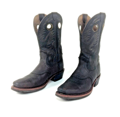Ariat Heritage Roughstock Western Cowboystiefel ~ Herren ~ 10EE ~ eckige Zehenpartie