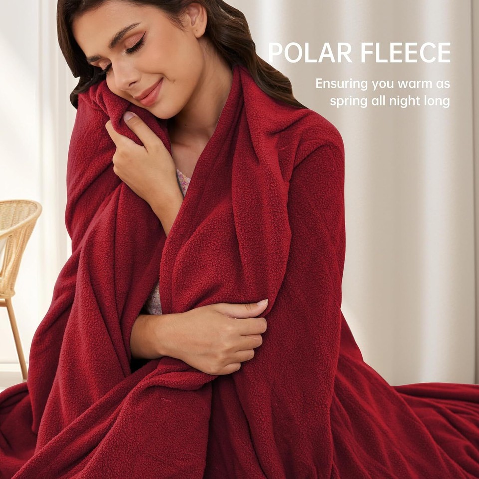Electric Heated Blanket 72"x84" Full Size, 4 Heating Levels, 10Hour