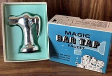 Vintage 1970 Fishlove & Co Magic Bar Tap Faucet Trick Novelty Gag Original Box