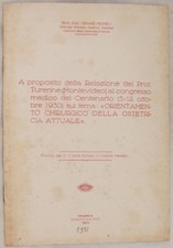 Cesare Micheli Regarding The Relationship Prof. Turenne Obstetrics Medicine 931