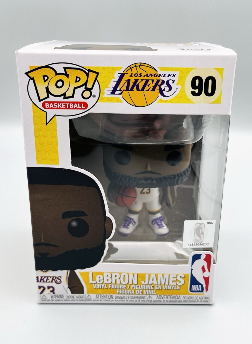 Funko Pop! Basketball NBA Los Angeles LA Lakers LeBron James #90 Vinyl Figure | eBay