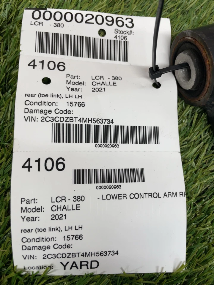 ✅ 2023 DODGE CHALLENGER Left Lower Control Arm Rr Rear (toe Link) OEM - Image 3 of 3