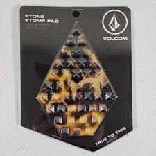 Volcom Stone Stomp Pad Black Gold NEW 