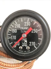 Hawk /Cal Custom Transmission Temperature Gauge Kit #339 Vintage NOS