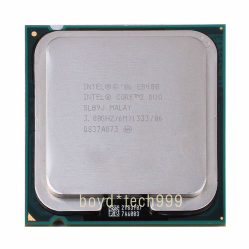 Intel Core 2 Duo E7300 E7400 E7500 E8200 E8400 E8500 E8600 LGA 775 CPU Processor - Picture 6 of 8