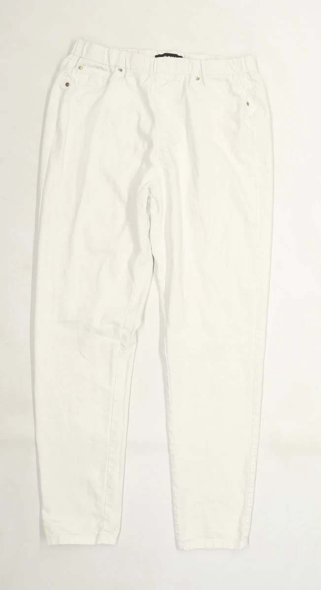 Peacocks white best sale trousers
