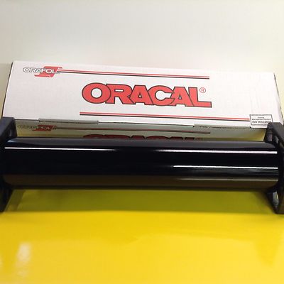 Oracal 651, 24'' x 10 yards Black Gloss 070 Vinyl for Craft,Sign. by precision62