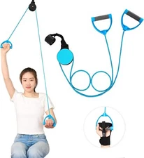 Shoulder Pulley for Physical Therapy,Over The Door Pulley Rehab Exerciser for...