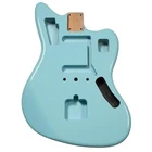 Sonic Blue Jaguar Compatible Guitar Body - 2 Piece USA Alder