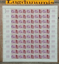 Planche Timbre N° 1691 50 Timbres 1971 90 C. Assemblée Permanente Chambre Metier