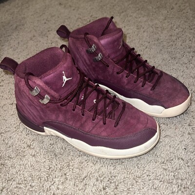 4K Nike Air Jordan 12 Retro Bordeaux 2017 130690-617 Mens  Size 6Y