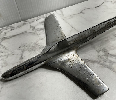 1955 Ford Rocket Airplane Chrome Hood Ornament. 25568 BN-16850-A