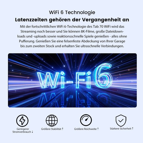 Blackview Tab 70 WiFi 10.1" Tablet Android 6GB+64GB 6580mAh WiFi 6 Bluetooth 5.0 - Bild 8 von 13