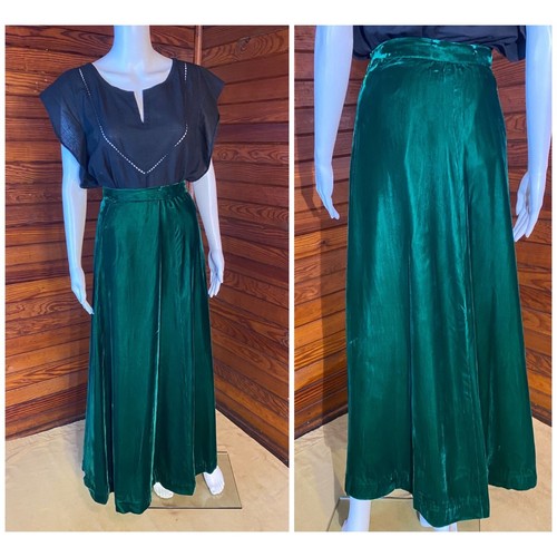 Velvet Skirt, Green Velvet Skirt, Velvet Dress, Velvet Maxi Dress, Green Velvet