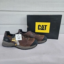 Caterpillar Streamline 2.0 Leather Composite Toe Work Shoe Boot Men SZ 11.5 Clay