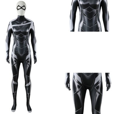 New Black Cat Jumpsuit Felicia Hardy Bodysuits Cosplay Zentai
