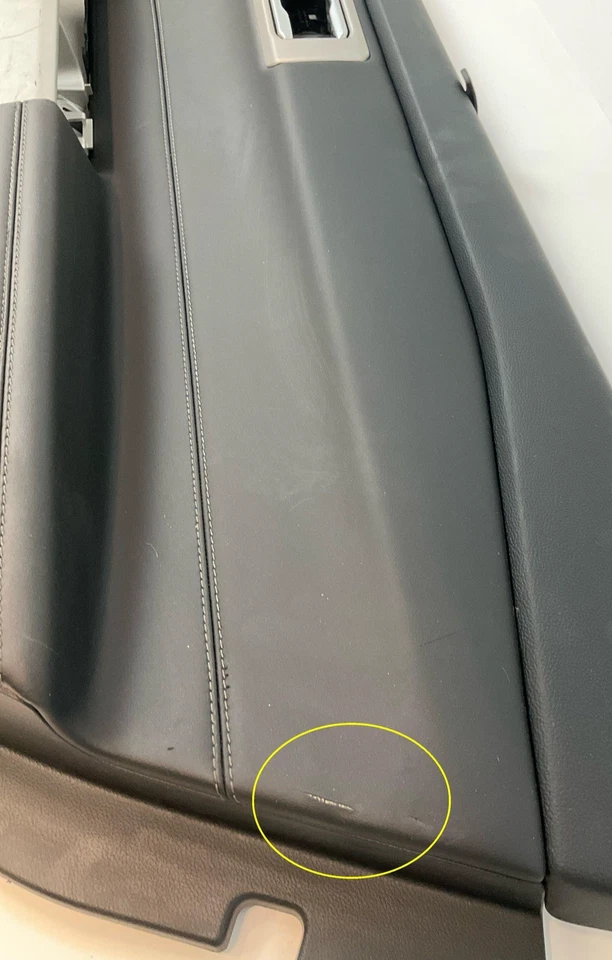 Panel de moldura de puerta trasera Ford Explorer 2020-2023 lado derecho del pasajero 33 k millas OEM Foto 4 de 4
