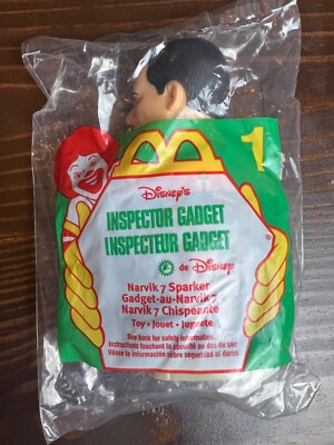 McDonald's Happy Meal Toys Disney's Inspector Gadget #1 New
