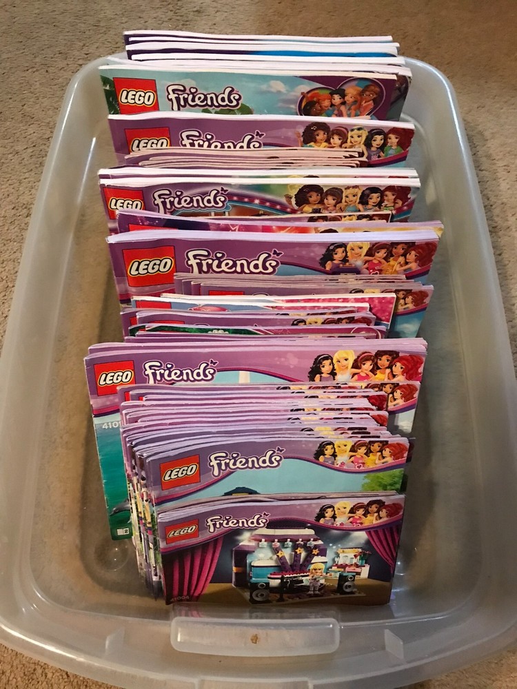 Lego Instruction Manuals, FRIENDS....... You Pick.