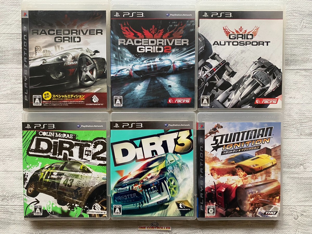 SONY PS3 Race Driver: Grid 1 & 2 & Autosport & Dirt 2 & 3