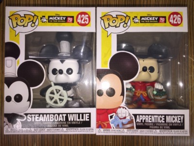 steamboat willie mickey funko pop 90th